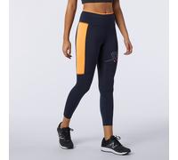New Balance Womens Printed Fast Flight 7/8 Tight Size: Small, Colour: Eclipse