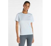 New Balance Womens Running Essential T-Shirt - Blue, Blue, Size L, Women Blue