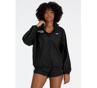 New Balance - Women's lightweight, waterproof and windproof jacket - Athletics Packable Jacket W Black for Women - Size M Black M
