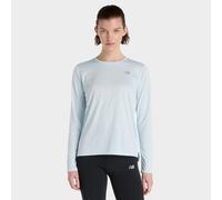 New Balance Women's Sport Essential Long Sleeve Top, Blue L