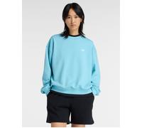 New Balance Women's Sport Essentials French Terry Crew - Taffy Blue - Size: Small