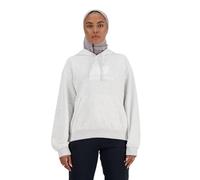 New Balance Women's Sport Essentials French Terry Logo Hoodie, Ash Heather, M