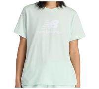 New Balance Sport Essentials Logo Short Sleeve T-shirt Green S Woman