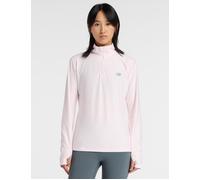 New Balance Women's Sport Essentials Space Dye 1/4 Zip - Pink Salt - Size: XL
