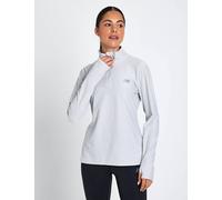 New Balance Womens Running Sport Essentials Space Dye Quarter Zip - Grey, Grey, Size S, Women Grey