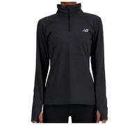 New Balance - Women's Sport Essentials Space Dye Quarter Zip - Running shirt size L, black