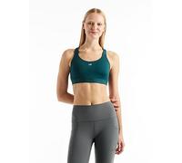 New Balance Womens Training Essential Bra, Green, Size S, Women Green