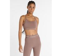 New Balance Womens Training Essential Low Support Sports Bra, Brown, Size L, Women Brown