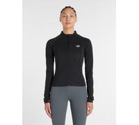 New Balance Harmony Fitted Full Zip Sweatshirt Black XS Woman