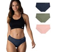 New Balance Women's Ultra Comfort Performance Seamless Hipsters, 3-Pack of Underwear, Medium