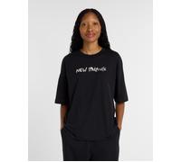 New Balance Women's Visibly Loved Oversized T-Shirt - Black - XL