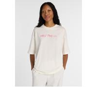 New Balance Visibly Loved Oversized Short Sleeve T-shirt White M Woman