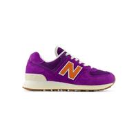 New Balance Women's WL574 Core Plus Collection Sneaker, Concord Grape/Infield Clay/Sea Salt, 5.5 UK