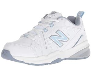 New Balance - Womens WX608V5 Shoes, 10 UK - Width 2A, White/Light Blue
