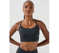 New Balance Womens Yoga Essential Bra, Black, Size L, Women Black