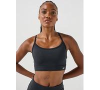 New Balance Womens Yoga Essential Bra, Black, Size M, Women Black