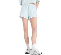 New Balance Ws53952 Sweat Shorts Blue L Woman