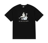 New Balance x PK Graphic Tee Asia Sizing 'Black White' 5ED26011-BK XL