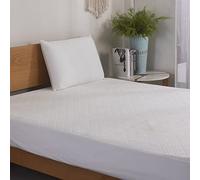 New Bamboo Quilted Waterproof Mattress Protectors Super Soft 30cm Deep Anti Allergy Non Noisy Fitted Style Luxurious Bamboo Protectors (4FT Small Double)