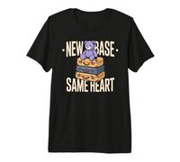 NEW Base Same Heart Teddy Bear Suitcases Moving Home Premium T-Shirt
