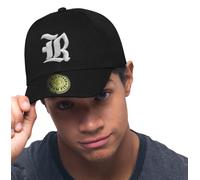 New Baseball Snap Back Cap Gothic Letter A-Z Embroidered UK Trucker Hat Caps Snapback (R)