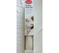 NEW BATHROOM BABY BATH SHOWER MAT NON SLIP BEIGE RUBBER SUCTION PADS 35 x 57 cm