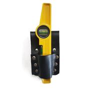 New BBI Strong Leather Holder 4 Scaffolding Tool Belt with 10'' Magnetic Spirit Level Bubble (Black Curve Holder+level)