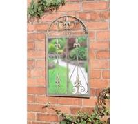 New Beautiful & Graceful Rustic Look Vintage Garden Mirror Ornament Is Simple To Hang, And Easy To Maintain Garden Outdoor Decor