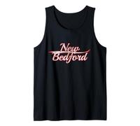 New Bedford Massachusetts Whaling Vintage Varsity Tank Top
