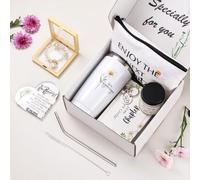 New Beginnings Gifts for Women, Farewell Gifts for Coworkers, Leaving Going Away, New Job Gift Box for Employee Friends, Farewell, Goodbye, Good Luck, Graduation, Divorce, New Home, Break Up Gift