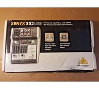 NEW Behringer XENYX 302USB 5 Input Mixer