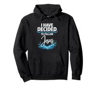 New Believer I Have Decided to Follow Jesus in Baptism Pullover Hoodie