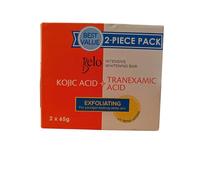 New Belo Intensive Kojic Acid & Tranexamic facades and Exfoliating Soap - 65 g - with Scrub Lemon