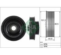 INA 544 0141 10 Crankshaft pulley