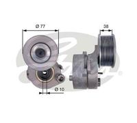 GATES T38663 Drive belt tensioner