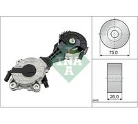 Aux Belt Tensioner fits CITROEN DS3 THP, VTi 1.4 1.6 09 to 15 Drive V-Ribbed INA