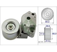 Multi-ribbed V-belt tensioner 534 0477 10 INA for MITSUBISHI L200 / TRITON