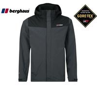 NEW Berghaus Mens Hillwalker Waterproof GoreTex Jacket Hiking Med Black RRP £200