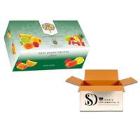 New Berry Fruits Jewels Assorted Soft-Centered Fruit Jellies Delightful Individually Wrapped 250g (Pack of 1)