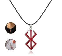 New Berserk Necklace Pendant Guts Sword Metal Choker For Women Men Jewelry Accessories Chain Pendant Jewelry Guts Merchandise Memorial Merch Cosplay Necklace for Women, Men, Ladies Griffith, Stainless