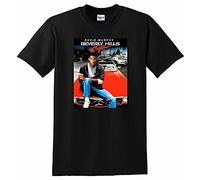 *New* Beverly Hills Cop T Shirt Eddie Murphy Bluray Poster Tee Black XL