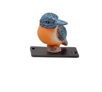 New Bird Solar Fence Light, Stays On for Up to 8 Hours On A Full Charge, 2 Birds with One Solar Panel, Turns on at Dusk and Off at Dawn, an Adorable Addition to Any Garden - Blue