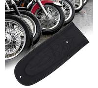 New Black Leather Flame Rear Fender Bib Cover cushion Fit For Harley Sportster XL 883 1200 2004-Up