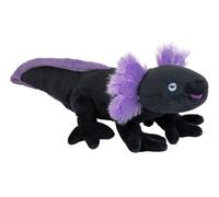 Wild Republic Cuddlekins Eco Mini Black Axolotl, Stuffed Animal, 8 Inches, Plush Toy, Fill is Spun Recycled Water Bottles