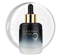 New Black Snail & Peptide9 Perfect Ampoule, Korean Snail Mucin Serum for Elastic & Glow Skin, Boosting Radiance & Repairing Skin Barrier Serum, for Women & Men, Korean Skin Care,