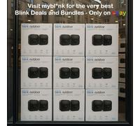 New Blink Generation 3 Twin HD Wireless Outdoor Camera Complete System, Alexa