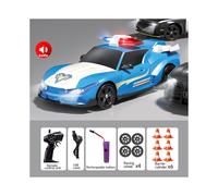 (New Blue) Cross Border Ae86 Drift High Speed Remote Control Car Racing Light Charging Dynamic Sports Car Model