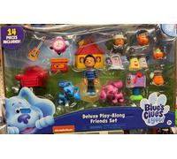 New Blue's Clues & You Deluxe Play Friends Figure Set - 14 pieces