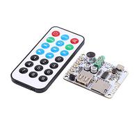 New Bluetooth Audio Receiver Microphone Amplifier USB TF FM MP3 Decoder 4 Modes WMA WAV FLAC Player Amplifier Board for MP3 WMA WAV FLAC(Bluetooth Audio Receiver Board + Remote Control)