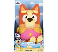 Bluey, Talking Beach Bingo 33.0 cm Talking Plush Toy with 9 Sets Bases Around the Episode Beach Theme Song